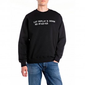 блуза,мъжки,пуловери,replay,m3078.000.21842,sweatshirt,black