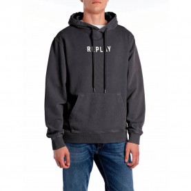 суичър,мъжки,пуловери,replay,m3080.000.23688h,hoodie,grey,(blackboard)
