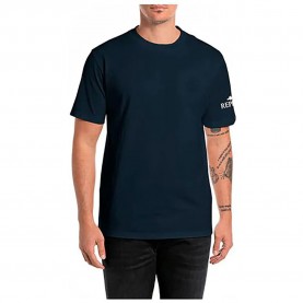 тениска,мъжки,тениски,replay,m3167s.000.2660,short,sleeve,t,shirt,night,blue,(blue)