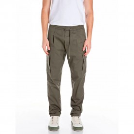 панталони,мъжки,панталони,replay,m9015.000.84909,cargo,pants,green