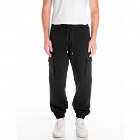 панталони,мъжки,панталони,replay,m9030.000.23655,cargo,pants,black