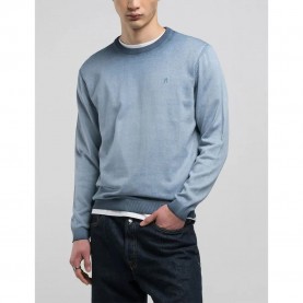 блуза,мъжки,пуловери,replay,uk4705.000.g20785a,sweater,steel,blue,(blue)