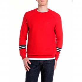 блуза,мъжки,пуловери,replay,uk4712.000.g23726,sweater,red,stone,blue,white,(red)