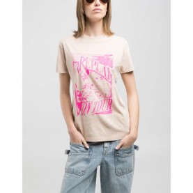 тениска,дамски,тениски,replay,w3566a.000.22658gd,short,sleeve,t,shirt,beige