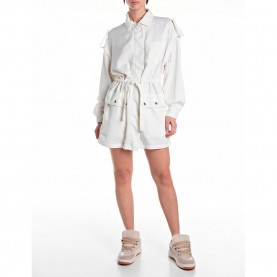 рокля,дамски,поли,и,рокли,replay,w9159.000.85160g,long,sleeve,short,dress,white,(butter,white)