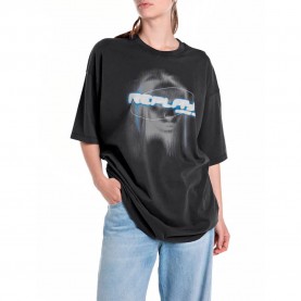 тениска,дамски,тениски,replay,w3306h.000.22658m,short,sleeve,t,shirt,blackboard,(black)