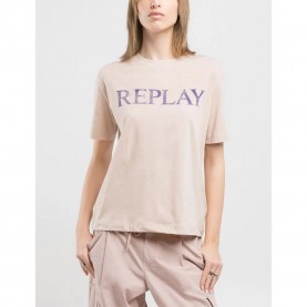 тениска,дамски,тениски,replay,w3379b.000.20994,short,sleeve,t,shirt,pink,salt,(pink)