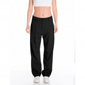 панталони,дамски,панталони,replay,w8153.000.85168,pants,black