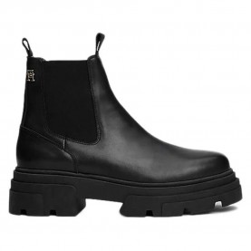 Tommy hilfiger Combat Low Chelsea booties - Black (Black) дамски,боти,tommy,hilfiger,combat,low,chelsea,booties,black,(black)