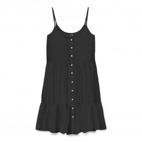 рокля,дамски,поли,и,рокли,vero,moda,bumpy,sleeveless,short,dress,black,(black)