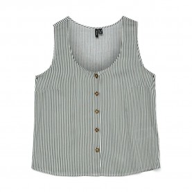 тениска,дамски,тениски,vero,moda,bumpy,sleeveless,t,shirt,laurel,wreath,snow,white,(grey)