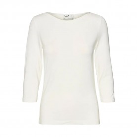 тениска,дамски,тениски,vero,moda,fiona,3,4,sleeve,t,shirt,snow,white,(white)