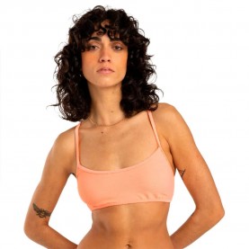 дамски,бански,костюми,billabong,tanlines,lace,up,bikini,top,orange