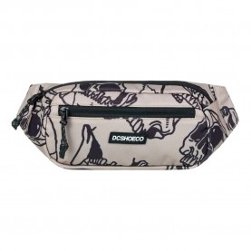чанта,всички,чанти,dc,shoes,tussler,waist,bag,crockery,skully,print,(beige)