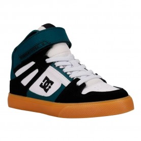 високи,кецове,детски,боти,dc,shoes,pure,high,top,ev,boots,black,green,white,(black)