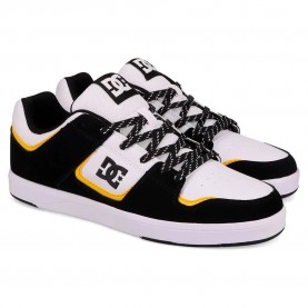 обувки,мъжки,маратонки,dc,shoes,cure,trainers,white,black,yellow,(white)