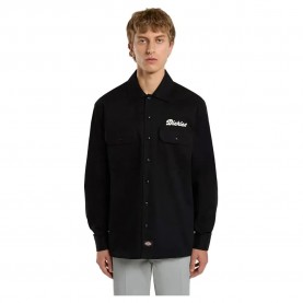 риза,с,дълъг,ръкав,мъжки,ризи,dickies,lewistown,long,sleeve,shirt,black