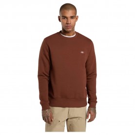 блуза,мъжки,пуловери,dickies,oakport,sweatshirt,cappuccino,(brown)