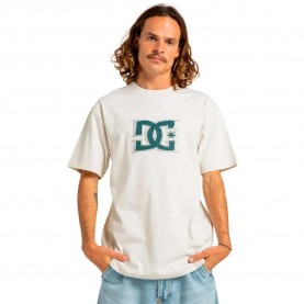 тениска,мъжки,тениски,dc,shoes,big,deal,star,short,sleeve,t,shirt,snow,heather,(white)