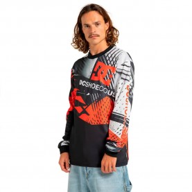 блуза,мъжки,пуловери,dc,shoes,burn,out,sweater,orange,popsicle,(black)