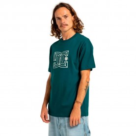 тениска,мъжки,тениски,dc,shoes,outline,star,short,sleeve,t,shirt,deep,teal,(green)