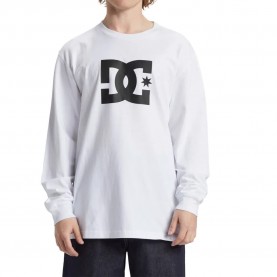тениска,мъжки,тениски,dc,shoes,star,hls,long,sleeve,t,shirt,white
