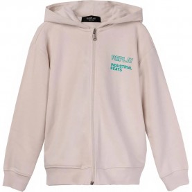 блуза,детски,блузи,replay,sb2725.050.22739,full,zip,sweatshirt,beige