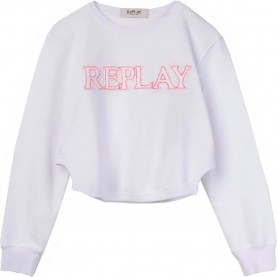 блуза,детски,блузи,replay,sg2136.050.23164,sweatshirt,white