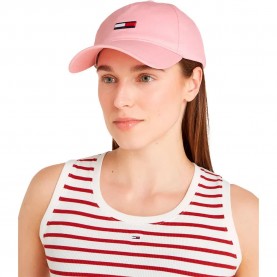 дънки,всички,шапки,tommy,jeans,elongated,flag,cap,pink,(ballet,pink)