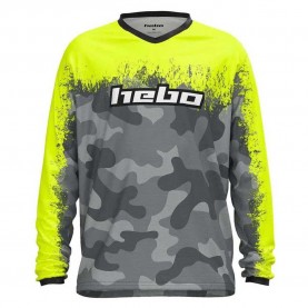 Блуза с дълъг ръкав Hebo Phenix long sleeve jersey - Yellow / Grey (Yellow Fluor) блуза,с,дълъг,ръкав,мъжки,тениски,дамски,тениски,hebo,phenix,long,sleeve,jersey,yellow,grey,(yellow,fluor)