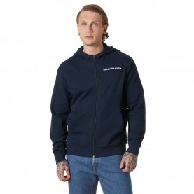 Блуза Helly hansen Core Zip full zip sweatshirt - Blue (Navy) блуза,мъжки,пуловери,helly,hansen,core,zip,full,zip,sweatshirt,blue,(navy)