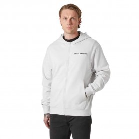 Блуза Helly hansen Core Zip full zip sweatshirt - White (Nimbus Cloud) блуза,мъжки,пуловери,helly,hansen,core,zip,full,zip,sweatshirt,white,(nimbus,cloud)