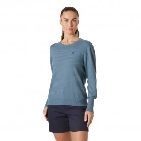 Блуза Helly hansen Quayside sweater - Blue (Washed Navy) блуза,дамски,пуловери,дамски,плетени,дрехи,helly,hansen,quayside,sweater,blue,(washed,navy)