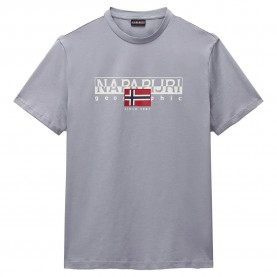 тениска,мъжки,тениски,napapijri,aylmer,short,sleeve,t,shirt,grey,(ultimate,gr)