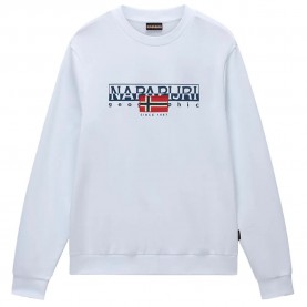 блуза,мъжки,пуловери,napapijri,aylmer,sweatshirt,bright,white,(white)
