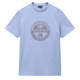 тениска,мъжки,тениски,napapijri,bollo,short,sleeve,t,shirt,blue,(soft,chamber)