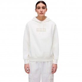 суичър,дамски,блузи,napapijri,box,logo,hoodie,white,heron,(beige)
