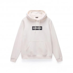 суичър,мъжки,пуловери,napapijri,box,logo,hoodie,white,whisper,(white)