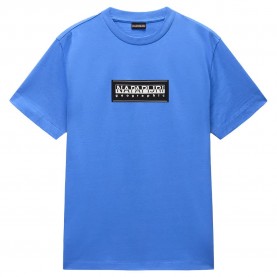 тениска,мъжки,тениски,napapijri,box,logo,short,sleeve,t,shirt,ultramarine,(blue)