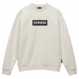блуза,мъжки,пуловери,napapijri,box,logo,sweatshirt,white,whisper,(beige)