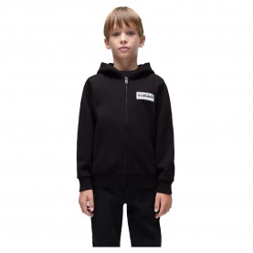 блуза,детски,блузи,napapijri,chamois,summer,full,zip,sweatshirt,black