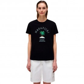 тениска,дамски,тениски,napapijri,fete,short,sleeve,t,shirt,black,beauty,(black)