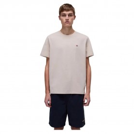 тениска,мъжки,тениски,napapijri,salis,summer,short,sleeve,t,shirt,beige,(feather,gr)