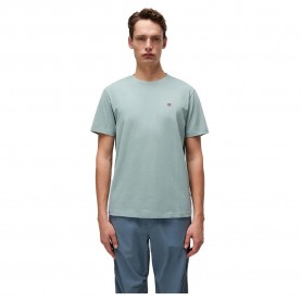 тениска,мъжки,тениски,napapijri,salis,summer,short,sleeve,t,shirt,green,mil,(green)
