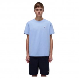 тениска,мъжки,тениски,napapijri,salis,summer,short,sleeve,t,shirt,soft,chamber,(blue)