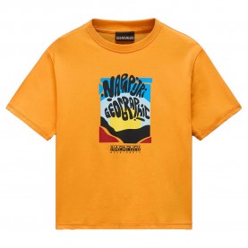 тениска,детски,тениски,napapijri,sella,short,sleeve,t,shirt,orange,(apricot)