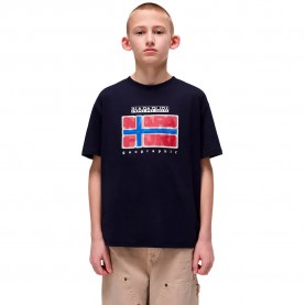 тениска,детски,тениски,napapijri,sella,short,sleeve,t,shirt,blue,marine,(blue)