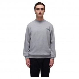 блуза,мъжки,пуловери,napapijri,sovana,sweatshirt,med,grey,mel,(grey)
