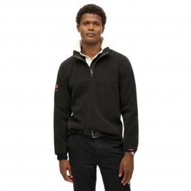 блуза,мъжки,пуловери,superdry,active,half,zip,sweatshirt,black