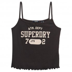 тениска,дамски,тениски,superdry,ath,ess,graphic,pointele,sleeveless,t,shirt,bison,black,(black)